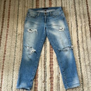 Genetic Denim Alexa Skinny Straight Crop- Size 27